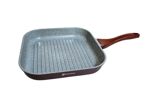 Tigaie grill aluminiu + strat ceramic Schmitter 28 x 28 cm 343.28 TC